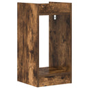 Planteholder 2 pcs Røget Eg 30 x 30 x 60 cm Konstrueret træ