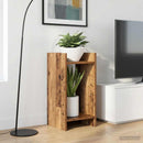 Planteholder 2 pcs Gammelt træ 30 x 30 x 60 cm Konstrueret træ