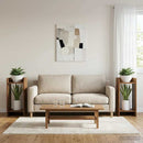 Planteholder 2 pcs Gammelt træ 30 x 30 x 60 cm Konstrueret træ
