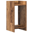 Planteholder 2 pcs Gammelt træ 30 x 30 x 60 cm Konstrueret træ