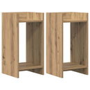 Planteholder 2 pcs Artisan Eg 30 x 30 x 60 cm Konstrueret træ