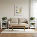 Planteholder 2 pcs Hvid 30 x 30 x 40 cm Konstrueret træ