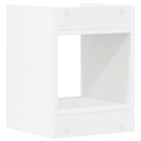 Planteholder 2 pcs Hvid 30 x 30 x 40 cm Konstrueret træ