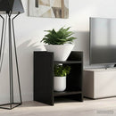 Planteholder 2 pcs Sort Eg 30 x 30 x 40 cm Konstrueret træ