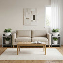 Planteholder 2 pcs BetonGrå 30 x 30 x 40 cm Konstrueret træ