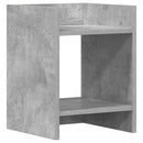 Planteholder 2 pcs BetonGrå 30 x 30 x 40 cm Konstrueret træ