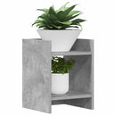 Planteholder 2 pcs BetonGrå 30 x 30 x 40 cm Konstrueret træ
