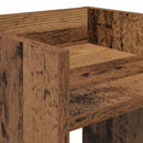 Planteholder Gammelt træ 30 x 30 x 40 cm Konstrueret træ