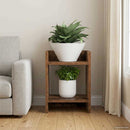 Planteholder Gammelt træ 30 x 30 x 40 cm Konstrueret træ