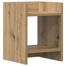 Planteholder Artisan Eg 30 x 30 x 40 cm Konstrueret træ