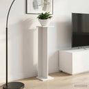 Planteholder 2 pcs Hvid 25 x 25,5 x 100,5 cm Konstrueret træ