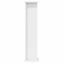 Planteholder 2 pcs Hvid 25 x 25,5 x 100,5 cm Konstrueret træ