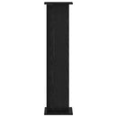 Planteholder 2 pcs Sort Eg 25 x 25,5 x 100,5 cm Konstrueret træ