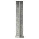 Planteholder BetonGrå 25 x 25,5 x 100,5 cm Konstrueret træ