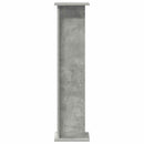 Planteholder BetonGrå 25 x 25,5 x 100,5 cm Konstrueret træ