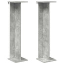 Planteholder 2 pcs BetonGrå 25 x 25,5 x 100,5 cm