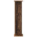 Planteholder 2 pcs Gammelt træ 25 x 25,5 x 100,5 cm