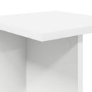Planteholder 2 pcs Hvid 25 x 25,5 x 80,5 cm Konstrueret træ