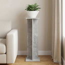 Planteholder BetonGrå 25 x 25,5 x 80,5 cm Konstrueret træ