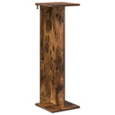 Planteholder 2 pcs Røget Eg 25 x 25,5 x 80,5 cm Konstrueret træ