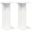 Planteholder 2 pcs Hvid 25 x 25,5 x 60,5 cm Konstrueret træ