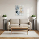Planteholder 2 pcs Grå Sonoma 25 x 25,5 x 60,5 cm