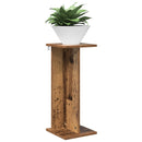 Planteholder Gammelt træ 25 x 25,5 x 60,5 cm Konstrueret træ