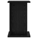 Planteholder 2 pcs Sort Eg 25 x 25,5 x 40,5 cm Konstrueret træ