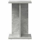 Planteholder 2 pcs BetonGrå 25 x 25,5 x 40,5 cm Konstrueret træ