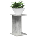 Planteholder 2 pcs BetonGrå 25 x 25,5 x 40,5 cm Konstrueret træ