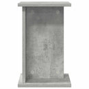 Planteholder 2 pcs BetonGrå 25 x 25,5 x 40,5 cm Konstrueret træ
