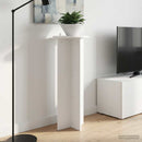 Planteholder 2 pcs Hvid Ø40 x 100 cm Konstrueret træ
