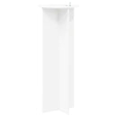 Planteholder 2 pcs Hvid Ø40 x 100 cm Konstrueret træ