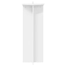 Planteholder 2 pcs Hvid Ø40 x 100 cm Konstrueret træ