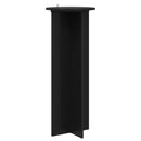 Planteholder 2 pcs Sort Ø40 x 100 cm Konstrueret træ