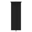 Planteholder 2 pcs Sort Ø40 x 100 cm Konstrueret træ