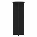 Planteholder 2 pcs Sort Ø40 x 100 cm Konstrueret træ