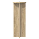 Planteholder 2 pcs Sonoma-eg Ø40 x 100 cm Konstrueret træ