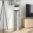 Planteholder 2 pcs Betongrå Ø40 x 100 cm Konstrueret træ