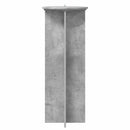 Planteholder 2 pcs Betongrå Ø40 x 100 cm Konstrueret træ
