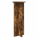 Planteholder 2 pcs Røget eg Ø40 x 100 cm Konstrueret træ