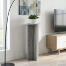 Planteholder 2 pcs Grå sonoma-eg Ø40 x 100 cm Konstrueret træ