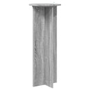 Planteholder 2 pcs Grå sonoma-eg Ø40 x 100 cm Konstrueret træ