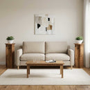 Planteholder 2 pcs Gammelt træ Ø40 x 100 cm Konstrueret træ