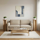 Planteholder 2 pcs Artisan-eg Ø40 x 100 cm Konstrueret træ