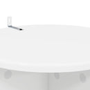 Planteholder 2 pcs Hvid Ø40 x 80 cm Konstrueret træ