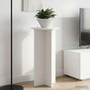 Planteholder 2 pcs Hvid Ø40 x 80 cm Konstrueret træ