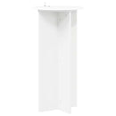 Planteholder 2 pcs Hvid Ø40 x 80 cm Konstrueret træ