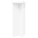 Planteholder 2 pcs Hvid Ø40 x 80 cm Konstrueret træ
