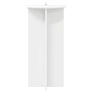Planteholder 2 pcs Hvid Ø40 x 80 cm Konstrueret træ
